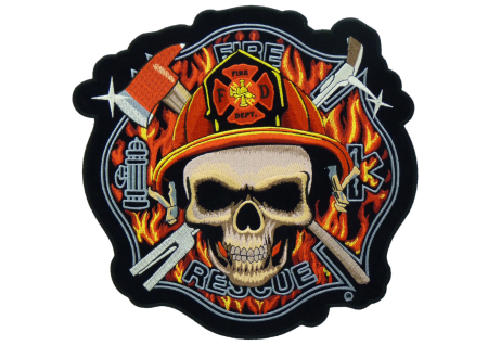 Patches personalizados de resgate de incêndio